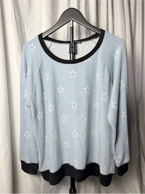 B Flawless Star Print PJ Top